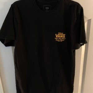 Black and Yellow Vans T-Shirt